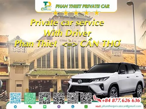 Private Car From Phan Thiet <=> Can Tho (private car with driver)